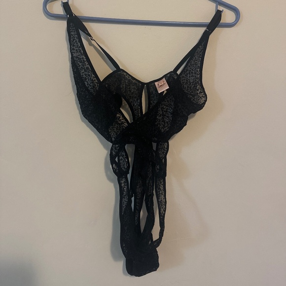 🔥NWOT Coco De Mer Black Ava Bodysuit Small - Picture 7 of 9